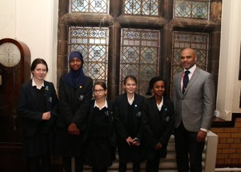 Visit to CGS for Bristol Mayor Marvin Rees