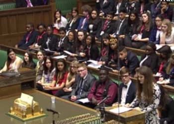 Y10 student attends UK Youth Parliament Annual Conference at the Palace of Westminster