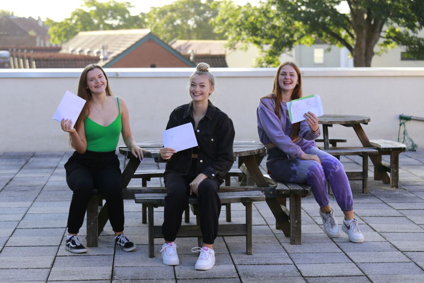 Evie Biggins, Rosie Finn and Lily Rogers